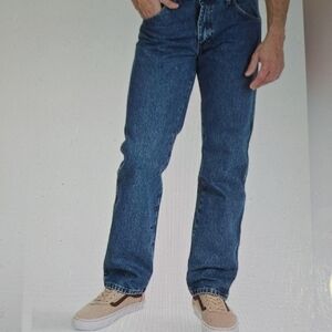 Wrangler Men's Straight Blue Jeans